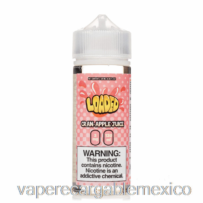 Vape Recargable Cran Apple - E-líquido Cargado - Despiadado - 120ml 6mg